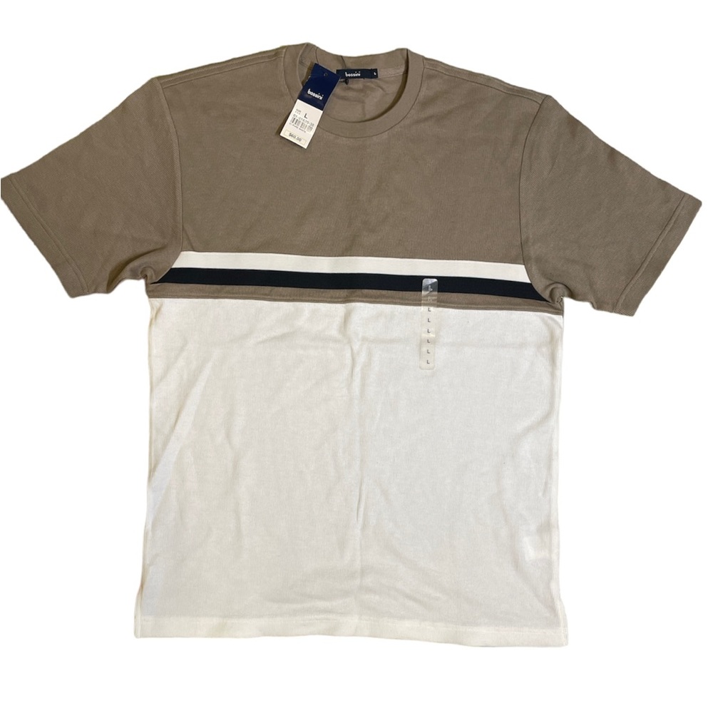 NWT Bossini Men’s Knit T-shirt size L